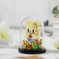 thumbnail image 1 of Compatible con bloques de construcción Panda gigante Tesoro nacional Flor Fruta Lai Adornos para niños y niñas Puesto de regalo Juguetes, 1 of 5