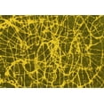 thumbnail image 1 of Ahgly Company Indoor Rectangle Abstract Yellow Modern Area Rugs, 8' x 10', 1 of 4