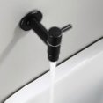 thumbnail image 1 of Stainless Steel Faucet Black Wall Mounted Washing Machine Tap Bath Toilet Mop Pool Water Taps, 1 of 1