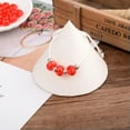 thumbnail image 6 of U8MO 100pcs Glass European Large Hole Rondelle Beads Faceted Mini Loose Spacer 14x8mm-Red, 6 of 7
