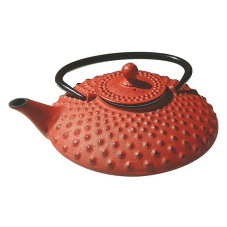 Old Dutch Amity Red 26 oz. Cast Iron Teapot
