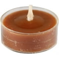 thumbnail image 2 of Jeco  Rain Lissed Oak Leaf Tealight Candles, Brown - Pack of 12, 2 of 2