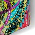 thumbnail image 3 of Epic Art 'Psychedelic Bobcat' by Dean Russo, Acrylic Glass Wall Art, 16"x24", 3 of 8