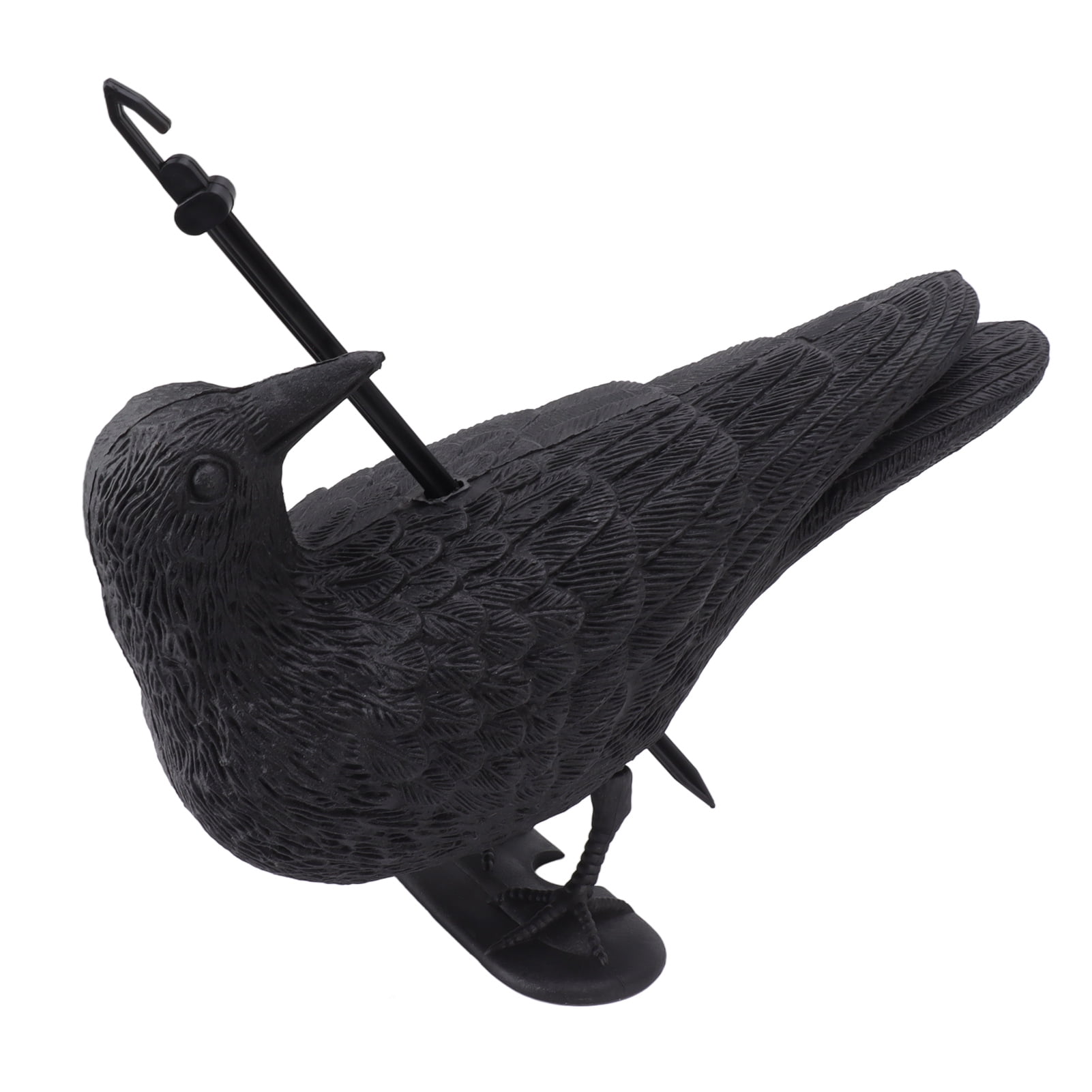 Crow Sculpture Crow Statue Elbow Crow Statue Plastic Waterproof Crow