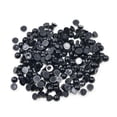 thumbnail image 4 of BLESIYA 4xBlack Half Pearl Beads Flat Back Cabochon for DIY Scrapbooking 6mm 200pcs 4 Pcs, 4 of 8