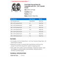 thumbnail image 2 of Front Brake Pad and Rotor Kit - Compatible with 2012 - 2017 Hyundai Accent 2013 2014 2015 2016, 2 of 2