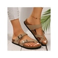 thumbnail image 7 of Adjustable Strap Lightweight Cork Cushion Summer Ready Women's Sandals, 7 of 7