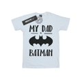 thumbnail image 1 of DC Comics Garçon Batman Mon Papa Est Batman T-Shirt, 1 of 3