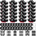 thumbnail image 1 of Set de disfraces de pirata Halatool 72 piezas para niños: sombreros, bigotes, 1 of 7