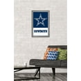 thumbnail image 2 of NFL Dallas Cowboys- Logo 21 Wall Poster, 14.725" x 22.375", Framed, 2 of 3