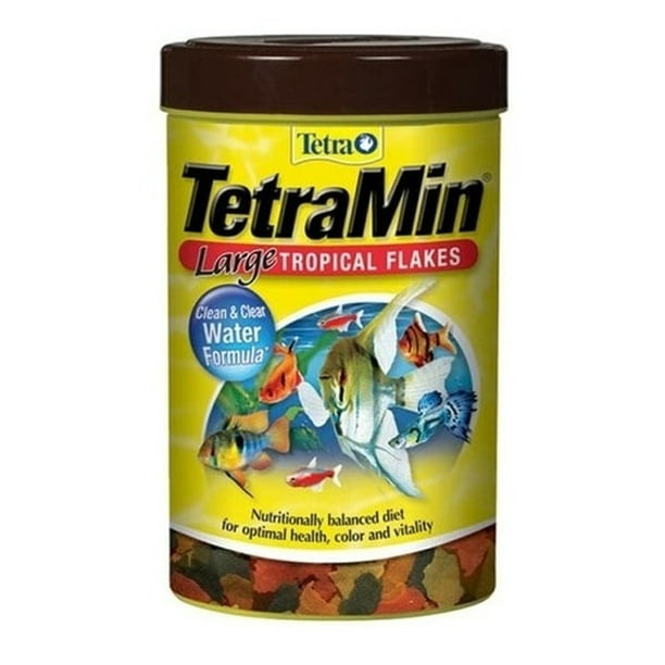 Alimento Pez Hojuela Tetramin Tropical Large Flakes 160gr Acuario Lomas 160 g