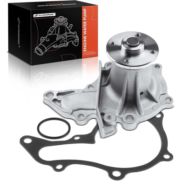 A-Premium Engine Water Pump with Gasket Compatible with Geo Prizm Toyota Corolla 1993-1997 L4 1.6L DOHC Petrol