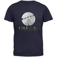 thumbnail image 1 of Alien Santa Sleigh Navy Youth T-Shirt - Youth Small, 1 of 1
