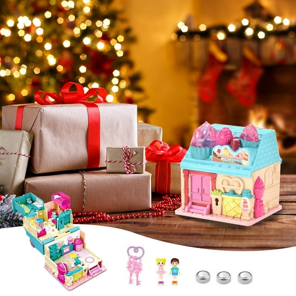 Agifergs Children's Versatile Surprise Cottage Simulation Princess Castle Villa Model Doll,House Playing House Toys,Christmas Gifts for Family and Chum Children Gifts