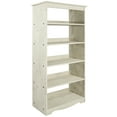 thumbnail image 5 of Wood Bookcase White Distressed | Furniture Dash CAD963, 5 of 5