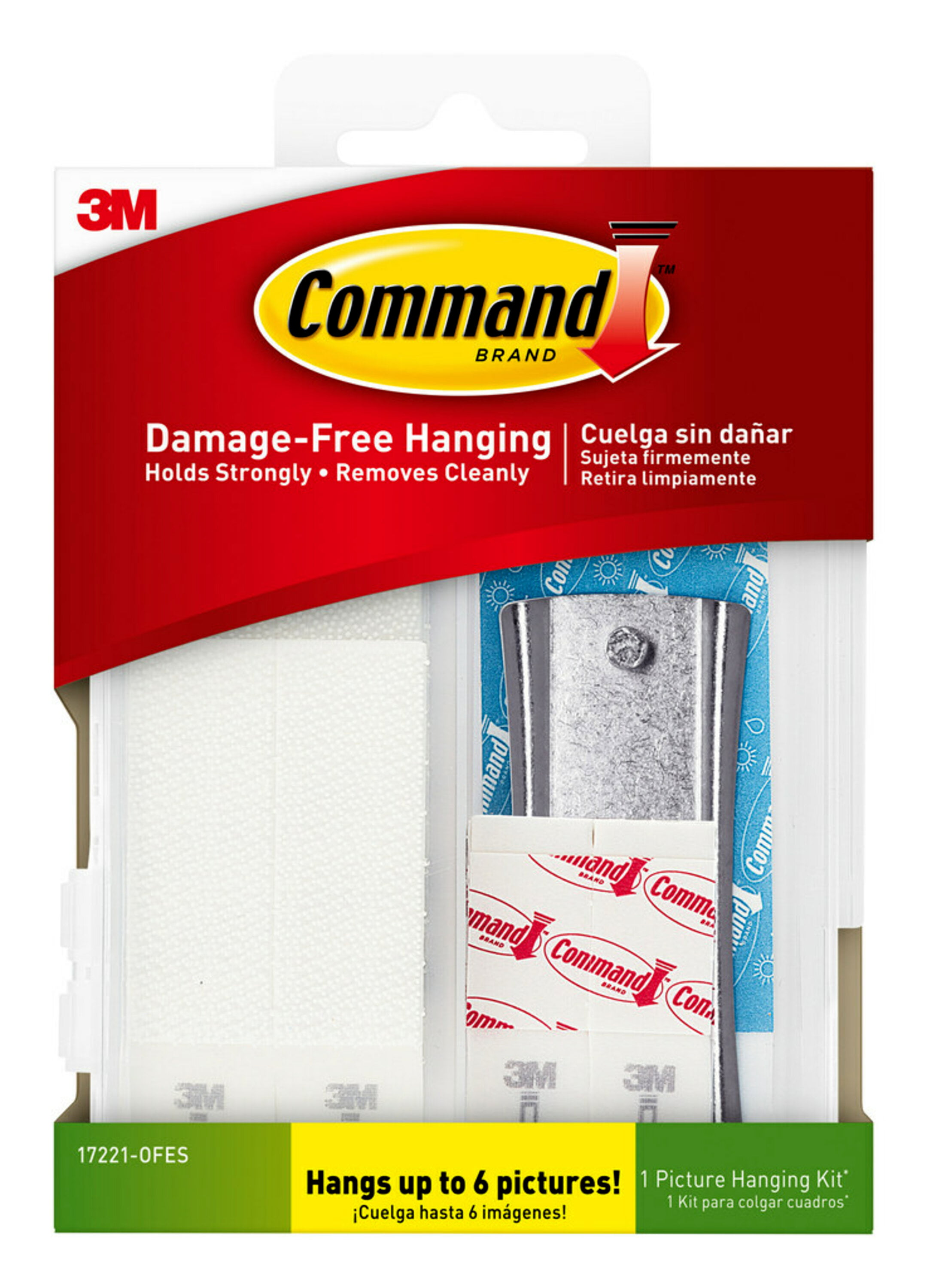 Command General Purpose Picture Hanging Kit, Hangs Up To Six Pictures ...