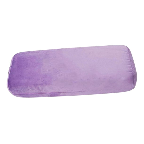 Esponja Meditación Cojín Soporte Almohada Yoga Bolster Funda extraíble con transporte Púrpura Sharpla Almohada de refuerzo de yoga