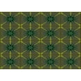 thumbnail image 1 of Ahgly Company Machine Washable Indoor Rectangle Transitional Dark Forest Green Area Rugs, 8' x 10', 1 of 7