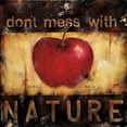 thumbnail image 2 of Pasion, Wani 26x26 Gold Ornate Wood Framed with Double Matting Museum Art Print Titled - Dont Mess With Nature, 2 of 4