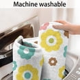 thumbnail image 5 of Pioneer Flower Floral Print Pattern Bathroom Rugs Mat, Non Slip Microfiber Bathroom Rug with Rubber Backing, Soft Mats for Bathroom Floor Tub Shower, 24"x60", 5 of 5