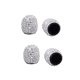 thumbnail image 2 of Tapa De Vástago De Neumático Universal Para Coche, 4 Uds., Tapa De Vástago De Válvula De Neumático A Prueba De Polvo Para Coche Yuarrent VI008616-01, 2 of 7