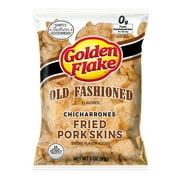 Golden Flake Old Fashioned Fried Pork Skins 3 oz