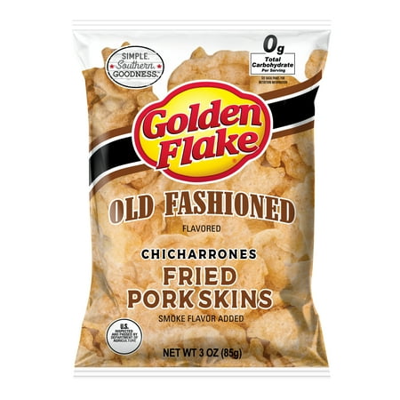Golden Flake Old Fashioned Fried Pork Skins 3 oz