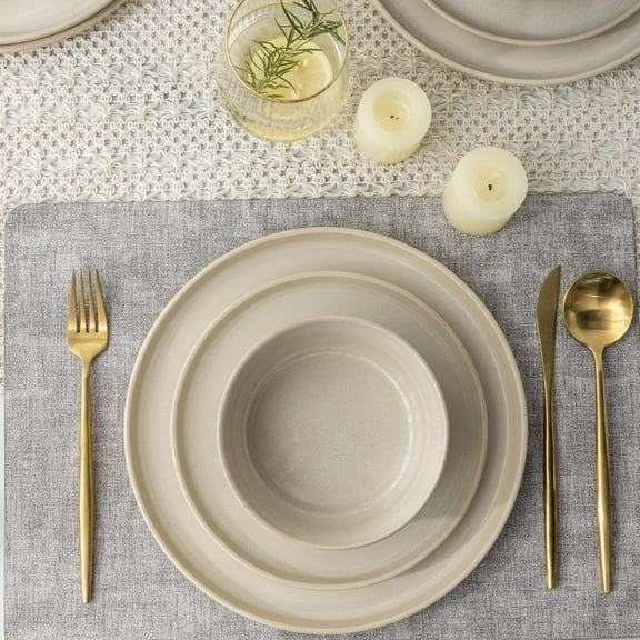 Stoneware Dinnerware Sets for 4