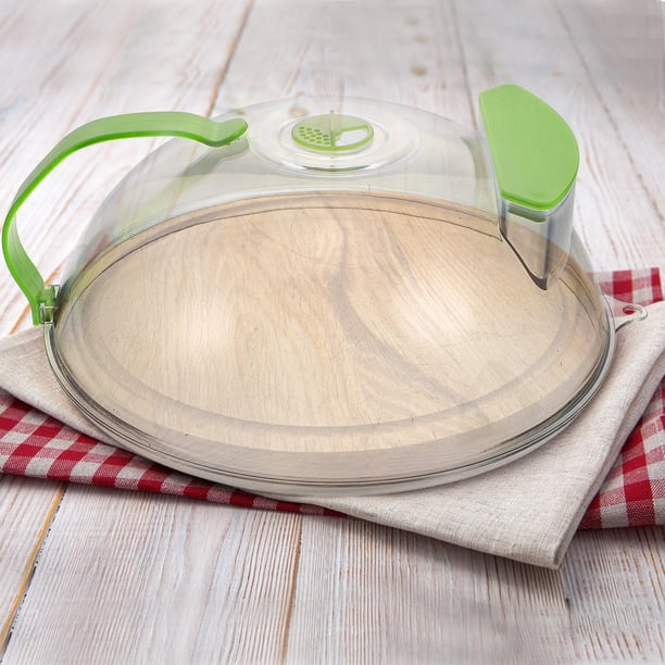 FENGGUIQU De Transparente Para Microondas Y Refrigerador Con Superficie Fácil De Limpiar