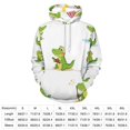 thumbnail image 2 of Cute Baby Crocodiles Playing Men's Women New Sweatshirt Hoodie Men's Plus Size Sweatshirt Hooded Sweatshirt 3d Printed Street Men's Cloth, 2 of 6