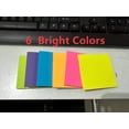 thumbnail image 2 of Heluo.Zu 24 Pads Sticky Notes 3x3,Self-Stick Mini Notepad 74 Sheet/Pad Total 1776 Sheets,Bright, 2 of 9
