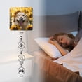 thumbnail image 4 of 12 Inch Wall Clock Battery Operated Silent Clock Decorative for Office, Kitchen, Outdoor, Living Room，Border Collie Sunflower Field Funny Animal Creative, 4 of 4