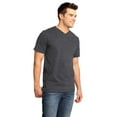 thumbnail image 4 of District Young Mens Very Important Tee V Neck-L (Heathered Charcoal), 4 of 6