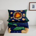 thumbnail image 5 of Erosebridal Camping Bedding Sets Full with Comforter, Jungle Botanical Duvet Insert, Galaxy Decor, Reversible 3 Pieces, 5 of 7