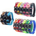 thumbnail image 5 of Colliers d'Identification pour Chiots, 15 Pcs Colliers en Nylon Doux pour Chiots, Colliers de Mise Bas Réglables pour Chiots Nouveau-Nés Chaton – Ensemble de 15, 5 of 5