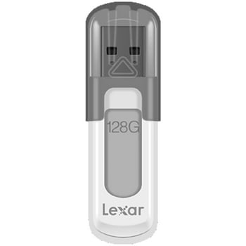 Lexar JumpDrive V100 128GB USB 3.0 Flash Drive (V100128G-1)