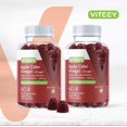 thumbnail image 3 of VITEEY Apple Cider Vinegar Gummies and Ginger, Detox and Cleanse, Apple Flavor, 60 Count, 2 Pack, 3 of 7