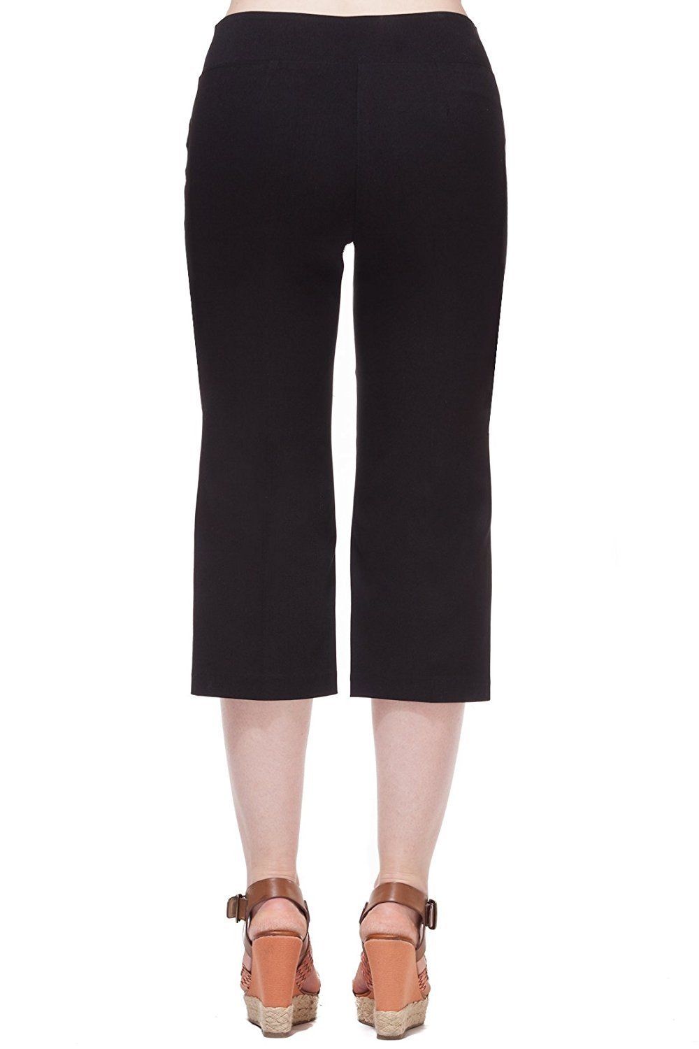 Women's Pull-On Comfort Fit Capri Dress Pants - image 3 of 3