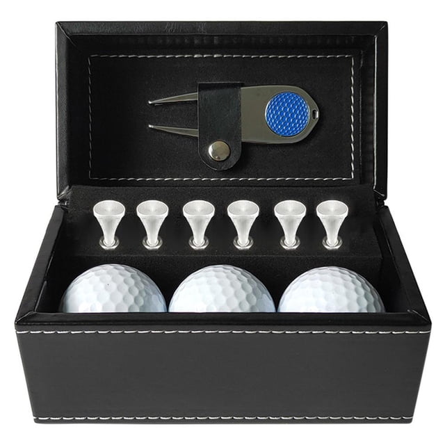 Caja De Regalo De Accesorios De Golf Con Soporte Para Pelota De Golf, Clip Para Sombrero De Golf, Juego De Regalo Para Golfista Yuarrent OD014228-00