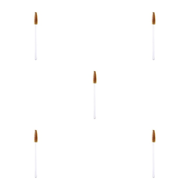Minnieouse 50 piezas cepillo de limpieza de pestañas varitas de máscara de una sola vez brochas de maquillaje desechables accesorios cosméticos Type2 NO2
