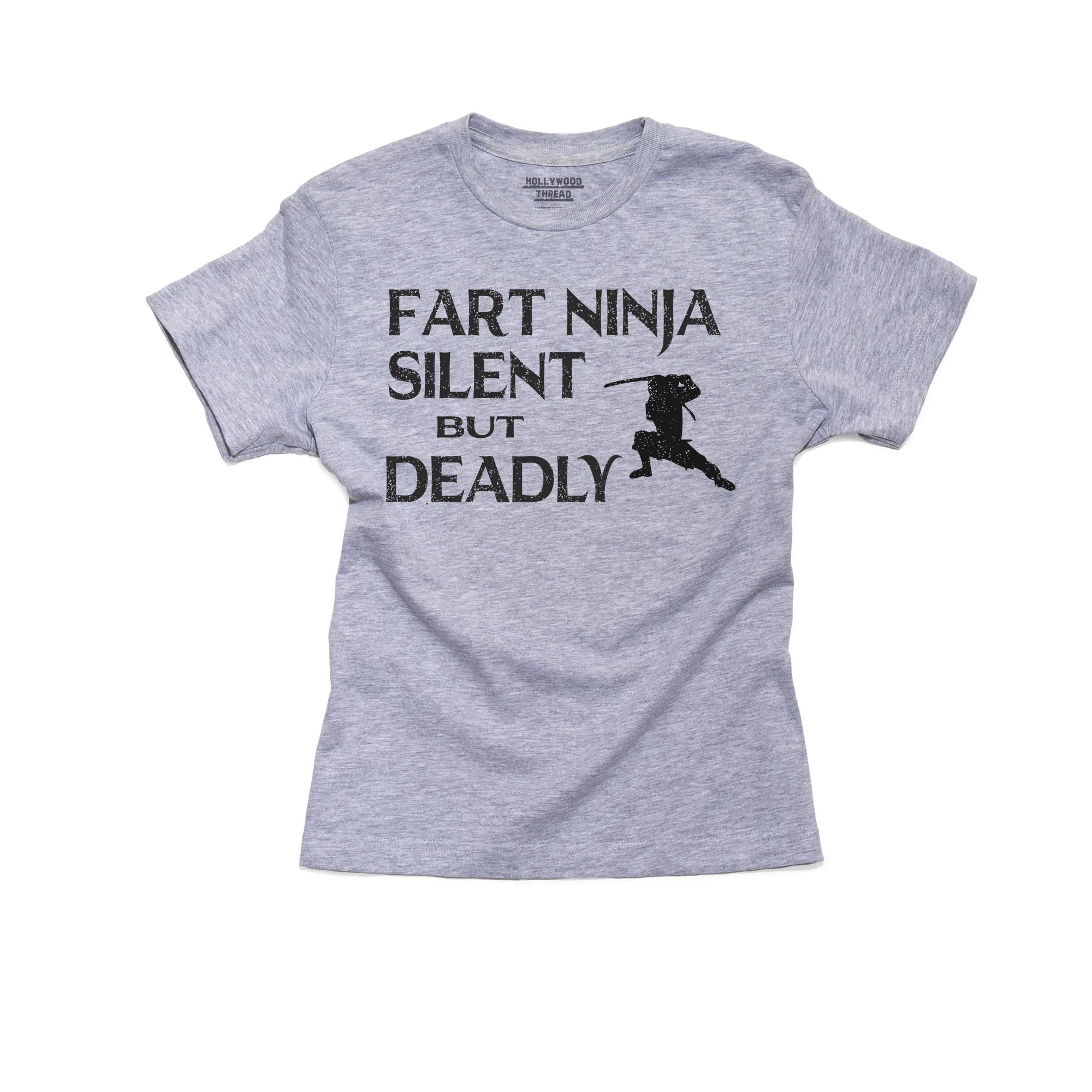 fart ninja silent but deadly t shirt
