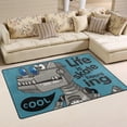thumbnail image 2 of SKYSONIC Lightweight Non Slip Carpet Mats Area Soft Rugs Floor Mat Rug Decoration for Kids Room Living Room 60 x 39 inches Skater Robot Dinosaur, 2 of 6