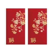 Heavy Duty Chinese New Year Red Envelopes, Red Pocket Envelopes Chinese Red Packets Hong Bao Gift Money Envelopes Lucky Money Envelopes, 3 Designs 36-Pack, 3.5 x 6.7 Inches (Gold)