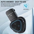 thumbnail image 2 of 3X LX1 Casco de Verano para Motocicleta Auriculares Especiales con Bluetooth Auriculares PortáTiles con CancelacióN de Ruido Inteligente Auriculares para Llevar Azul, 2 of 5