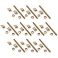 thumbnail image 2 of 10 Pcs Connecteurs de Joint de Comptoir, Boulons de Traction à Mitres Matériel d'Installation de Comptoir Boulons de Fixation de Meubles pour Assemblage de Table, 2 of 9