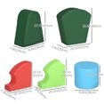thumbnail image 3 of Qaba 10-piece Soft Play Stairs and Ramp, Foam Play Set Educational Software, 3 of 9