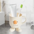 thumbnail image 6 of STPToys Toothbrush Cup for Bathroom,Plastic Rinse Cup with Handle Unbreakable Toothbrush Cup Mouthwash Cup for Shower, 6 of 6