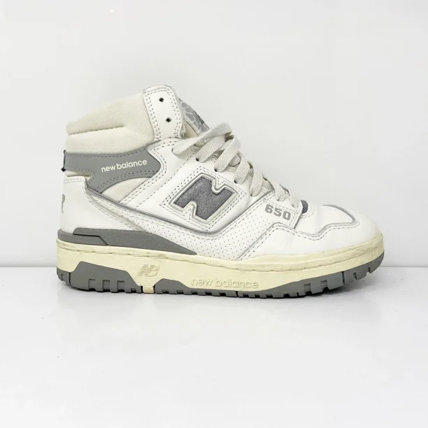 New Balance Mens 650R V1 BB650RA1 White Basketball Shoes Sneakers Size 5 D