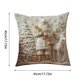 thumbnail image 3 of Funda festiva para sofá, cama o almohada de dormitorio, funda decorativa de temporada para el hogar, lavable, suave y acogedora, 3 of 3