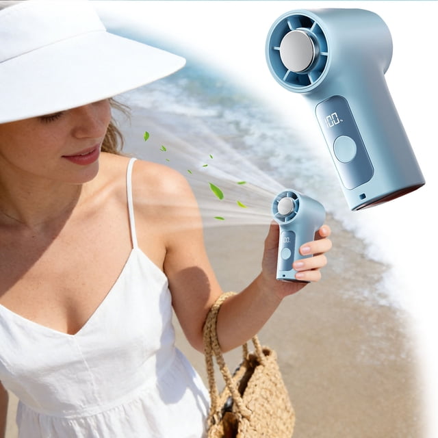 Tong Handheld Fan Small Portable Handheld Fan For Travel Outdoor Home Camping Theme Park Commuting Kids Adults